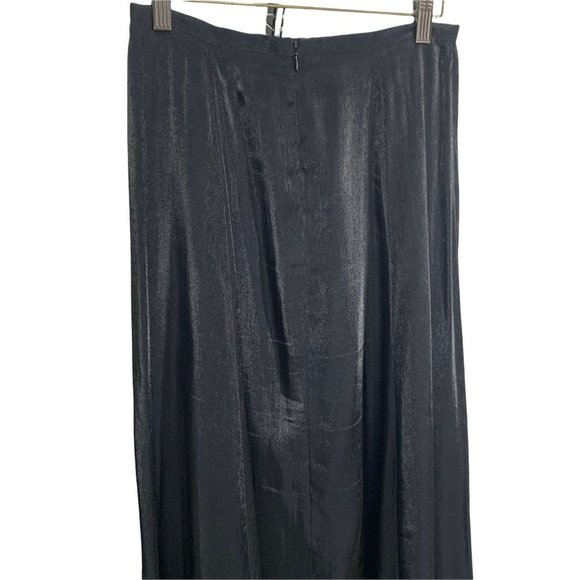 Vintage 90s Heart Moon Star Shimmer Iridescent Formal Skirt Medium - Picture 5 of 8